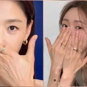 Jun ji hyun bare nail kuku polos
