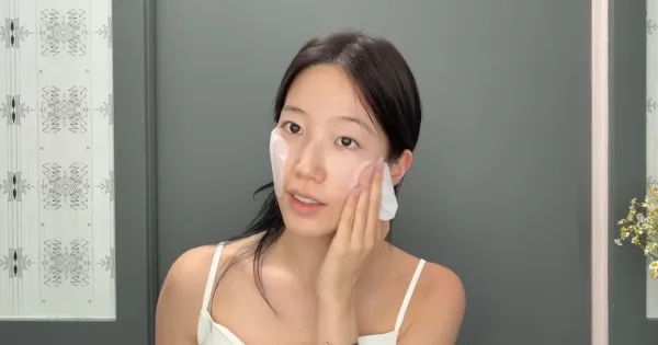 Kazuha le sserafim skincare routine day glowing