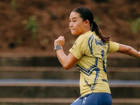 Kiyomi Bachdim Mulai Ikuti Jejak Sang Ayah Irfan Bachdim