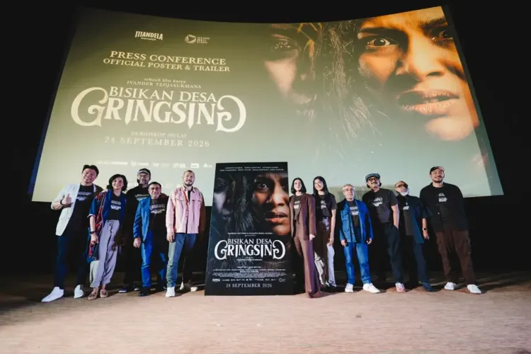 Konferensi Pers Bisikan Desa Gringsing
