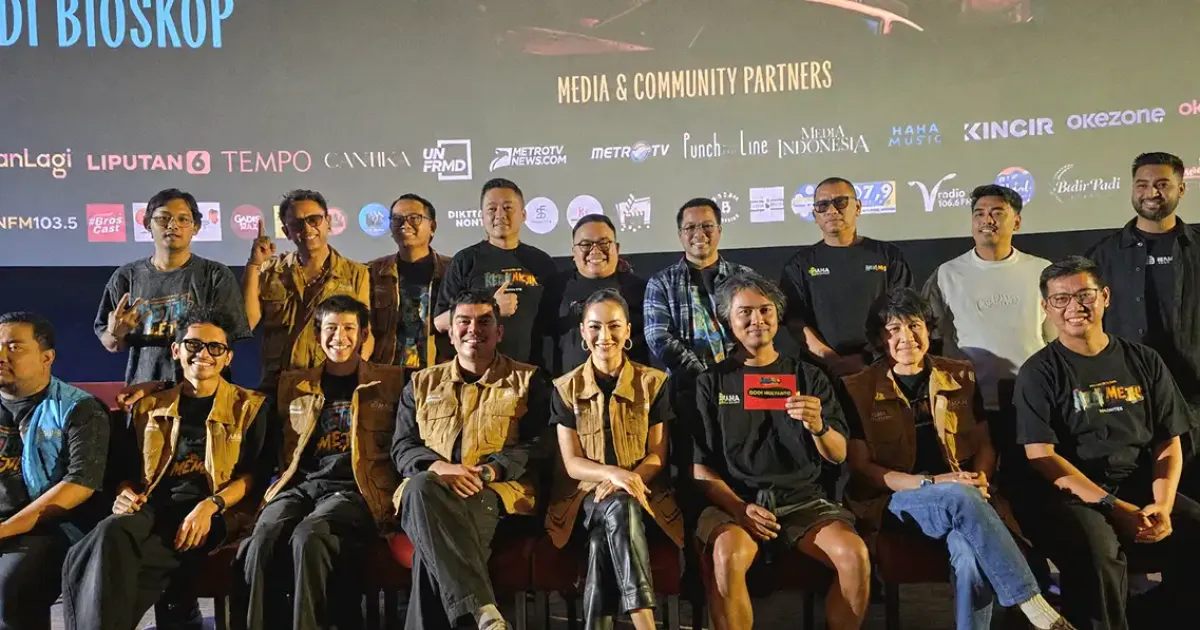 Konferensi pers film Ketok Mejik