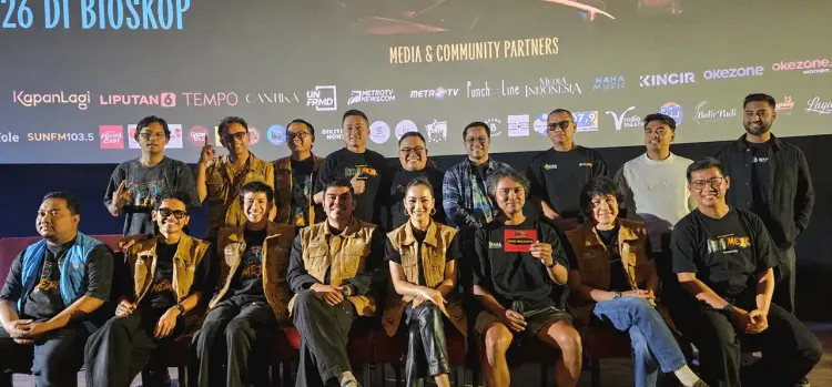 Konferensi pers film Ketok Mejik