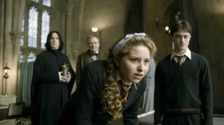 Lavender Brown Harry Potter Jessie Cave sebagai Lavender Brown di film 'Harry Potter'. Foto: Dok. Everett Collection via Page Six