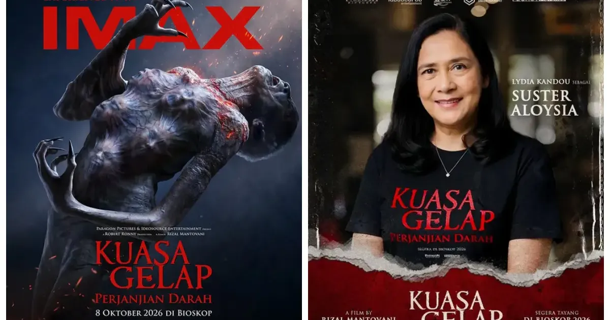 Lydia Kandou dalam film Kuasa Gelap 2