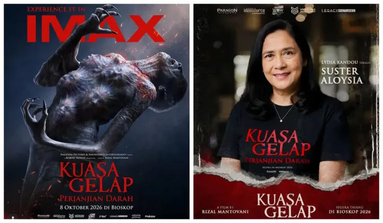 Lydia Kandou dalam film Kuasa Gelap 2