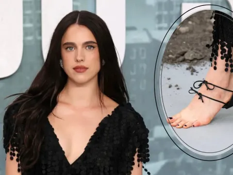 Margaret Qualley Shoeless Shoes