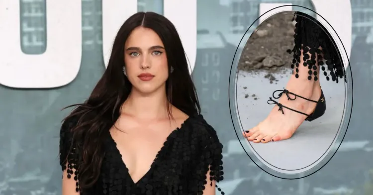 Margaret Qualley Shoeless Shoes