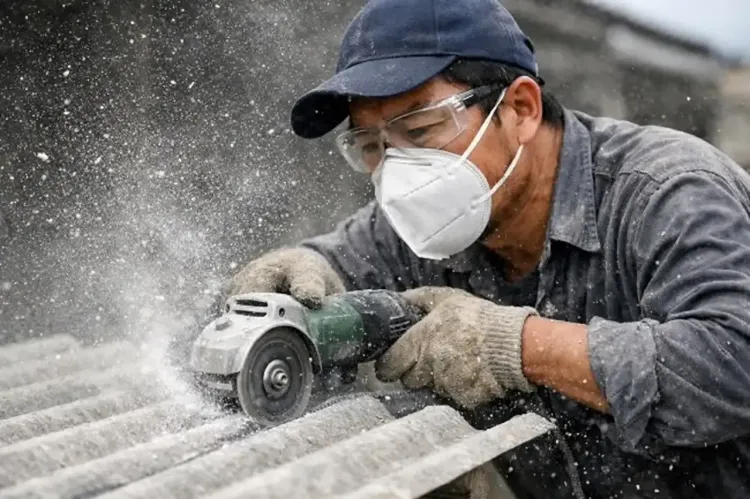 Material asbes masuk dalam kategori karsinogen
