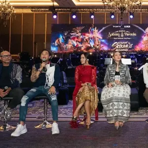 Para musisi yang terlibat dalam Pagelaran Sabang Merauke 2026