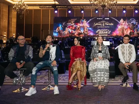 Para musisi yang terlibat dalam Pagelaran Sabang Merauke 2026