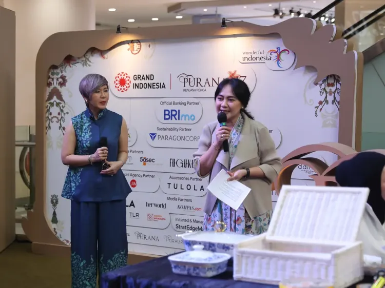 Pembukaan sesi Workshop Kesenian Purana bersama Vicenza di Grand Indonesia Jakarta