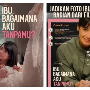 Poster dan Promosi partisipasi di Film Ibu Bagaimana Aku Tanpamu