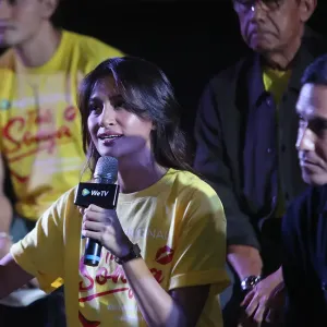 Raihaanun dalam perilisan Tante Sonya