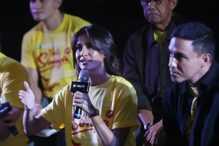 Raihaanun dalam perilisan Tante Sonya