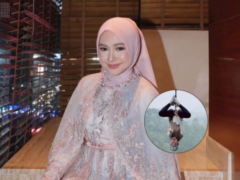 Ria Ricis Bungee Jumping