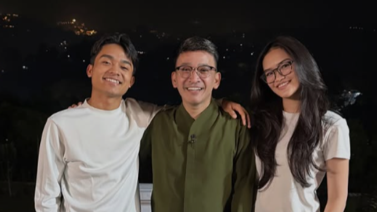 Ruben Onsu Ulang Tahun Dirayakan Bentrand. Foto: Instagram @betrandpetoputraonsudan Tim