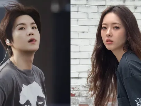 Suga BTS dan Go Ara