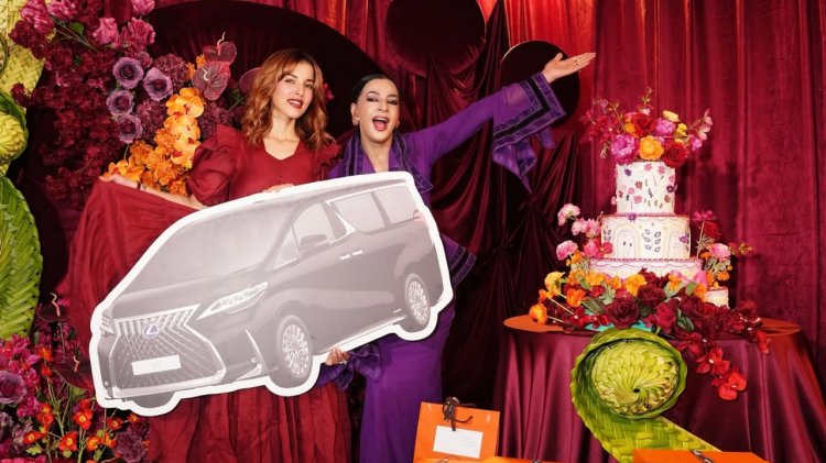 Tasya Farasya dan Kak Cepi Berikan Kado Mobil Mewa di Ulang Tahun Ala Alatas