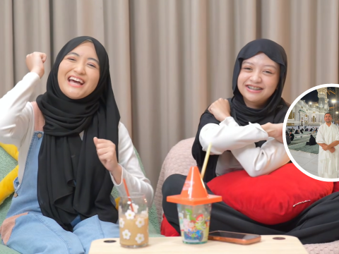 Arafah dan halda Ditawari Umroh Raffi Ahmad. Foto: Youtube ADA Podcast 