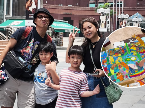 Kumpulan Karya Anak Putri Titian Selama 5 Tahun. Foto: Instagram @putrititian