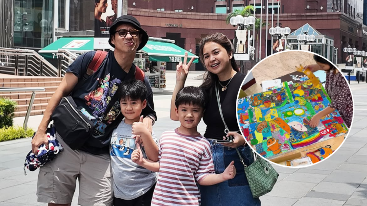 Kumpulan Karya Anak Putri Titian Selama 5 Tahun. Foto: Instagram @putrititian