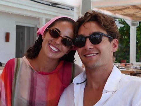 George Russel dan Carmen Montero Mundt. Foto: Instagram @carmenmmundt