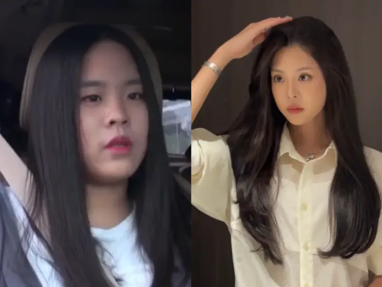 Potret lawas dan terbaru Woo Seo Yoon. Foto: Dok. Instagram @ashleywoo__