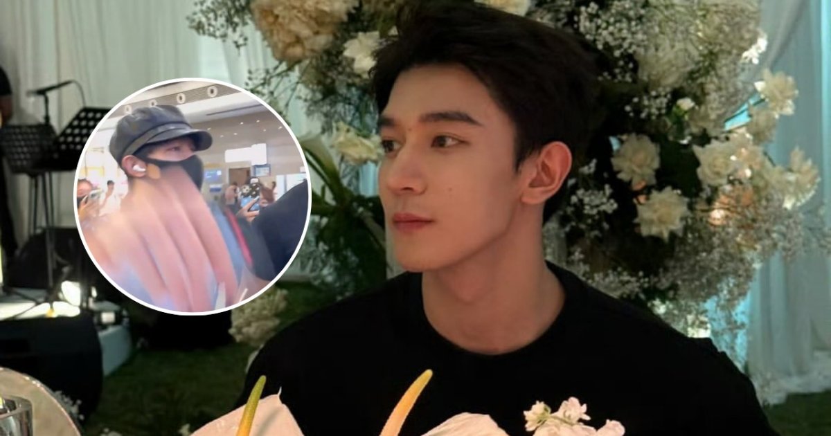 Xia Zhiguang Buang HP Sasaeng ke Tempat Sampah. Foto: Instagram @xiazhiguang_