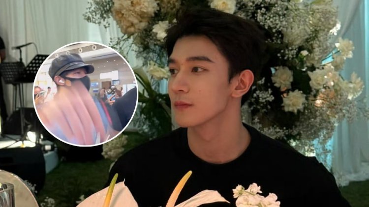 Xia Zhiguang Buang HP Sasaeng ke Tempat Sampah. Foto: Instagram @xiazhiguang_