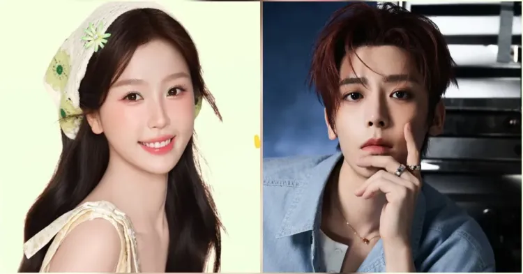 Yu shuxin esther hou minghao love in the shell