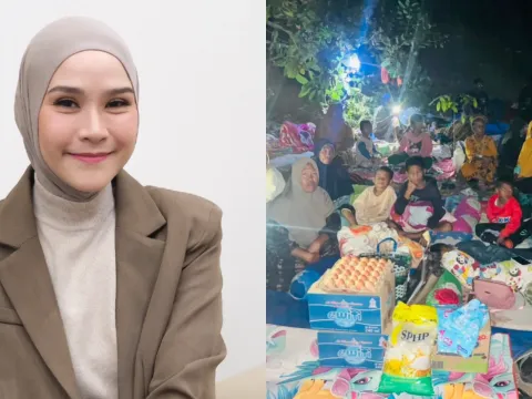 Zaskia Adya Mecca Gempa NTT