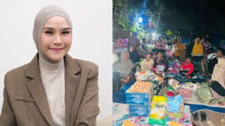 Zaskia Adya Mecca Gempa NTT