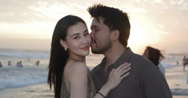 Aaliyah Massaid dan Thariq Halilintar Aaliyah Massaid dan Thariq Halilintar