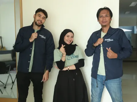Achmad Megantara_Nadzira Shafa_Sutradara Jastis Arimba