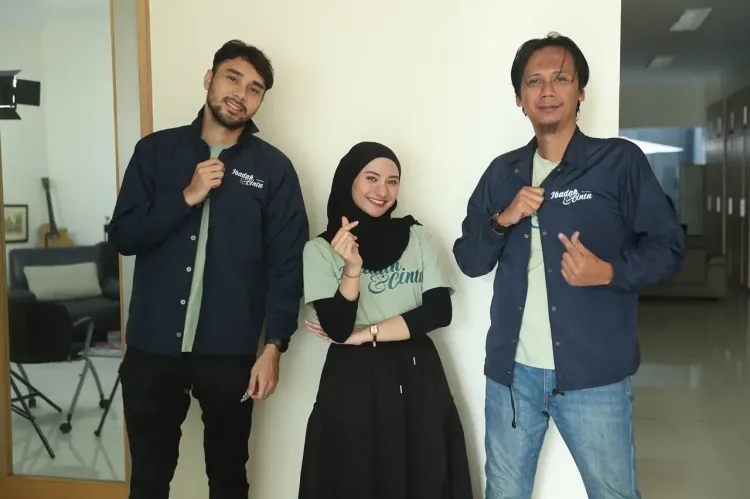 Achmad Megantara_Nadzira Shafa_Sutradara Jastis Arimba