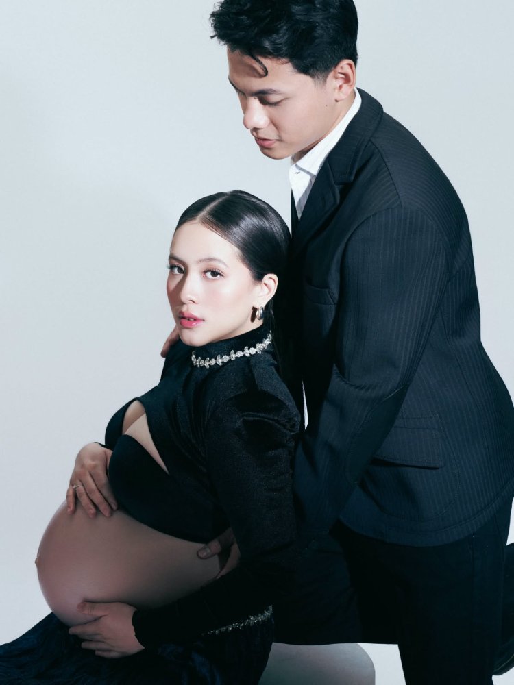 Adhisty Zara Maternity Shoot (1) Maternity shoot Adhisty Zara bersama Tsaqib. Foto: Dok. Instagram @zaraadhsty
