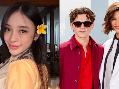 Amanda Zahra dan Tom Holland