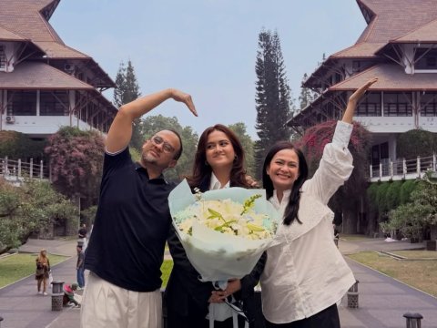 Anak Ersa Mayori Aiska Vairana lulus ITB