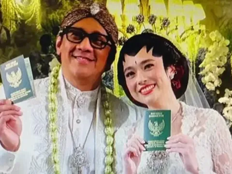 Andre Taulany dan Amanda Rigby