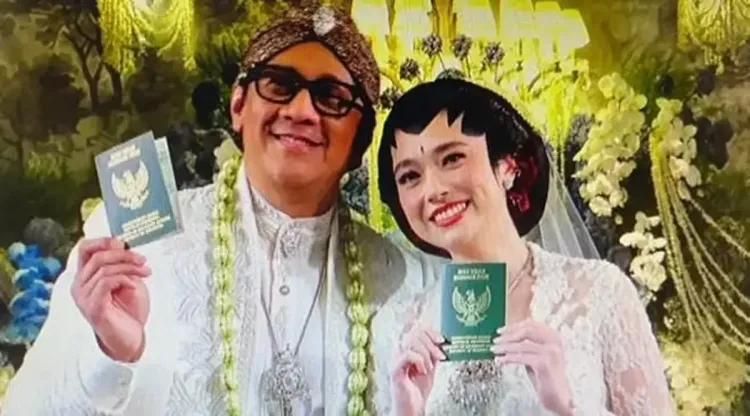 Andre Taulany dan Amanda Rigby