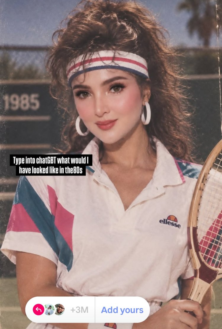 Ashanty Potret Ashanty ala tahun 80-an. Foto: Dok. Istagram @ashanty_ash