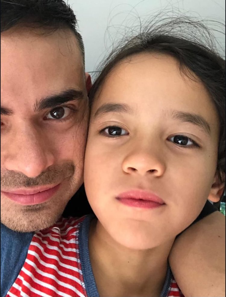 Ashraf noah sinclair Noah Sinclair saat bersama almarhum ayahnya (Foto: Instagram/noah.sinclair)