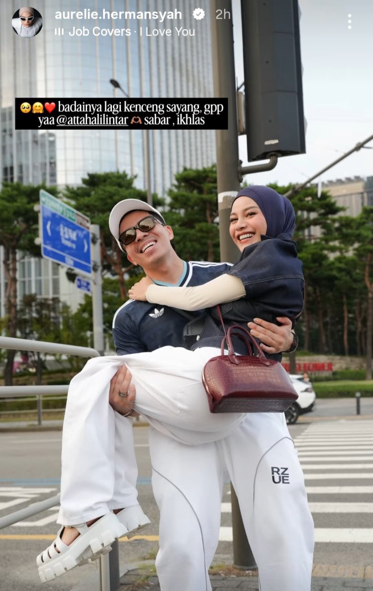 Unggahan Aurel Hermansyah usai Atta Halilintar digosipkan selingkuh. Foto: Dok. Instagram @aurelie.hermansyah