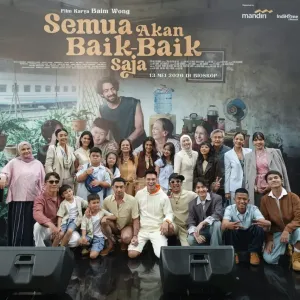 Baim Wong dan para cast Semua Akan Baik-Baik Saja