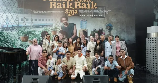 Baim Wong dan para cast Semua Akan Baik-Baik Saja