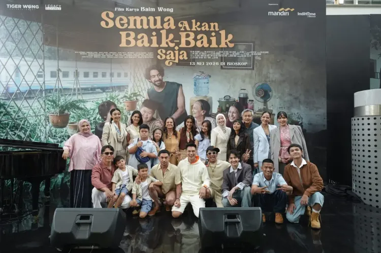 Baim Wong dan para cast Semua Akan Baik-Baik Saja