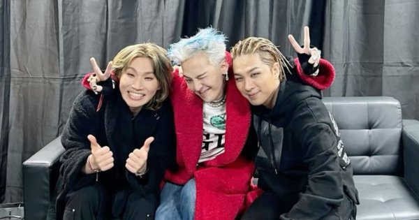 Daesung, G-Dragon, dan Taeyang Daesung, G-Dragon, dan Taeyang