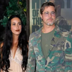 Brad Pitt dan Ines de Ramon Premiere Heart of the Beast