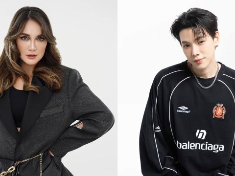 Daou Pittaya bertemu Luna Maya.