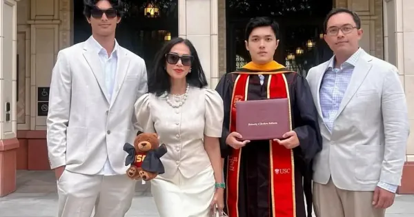 Diah Permatasari dan keluarga